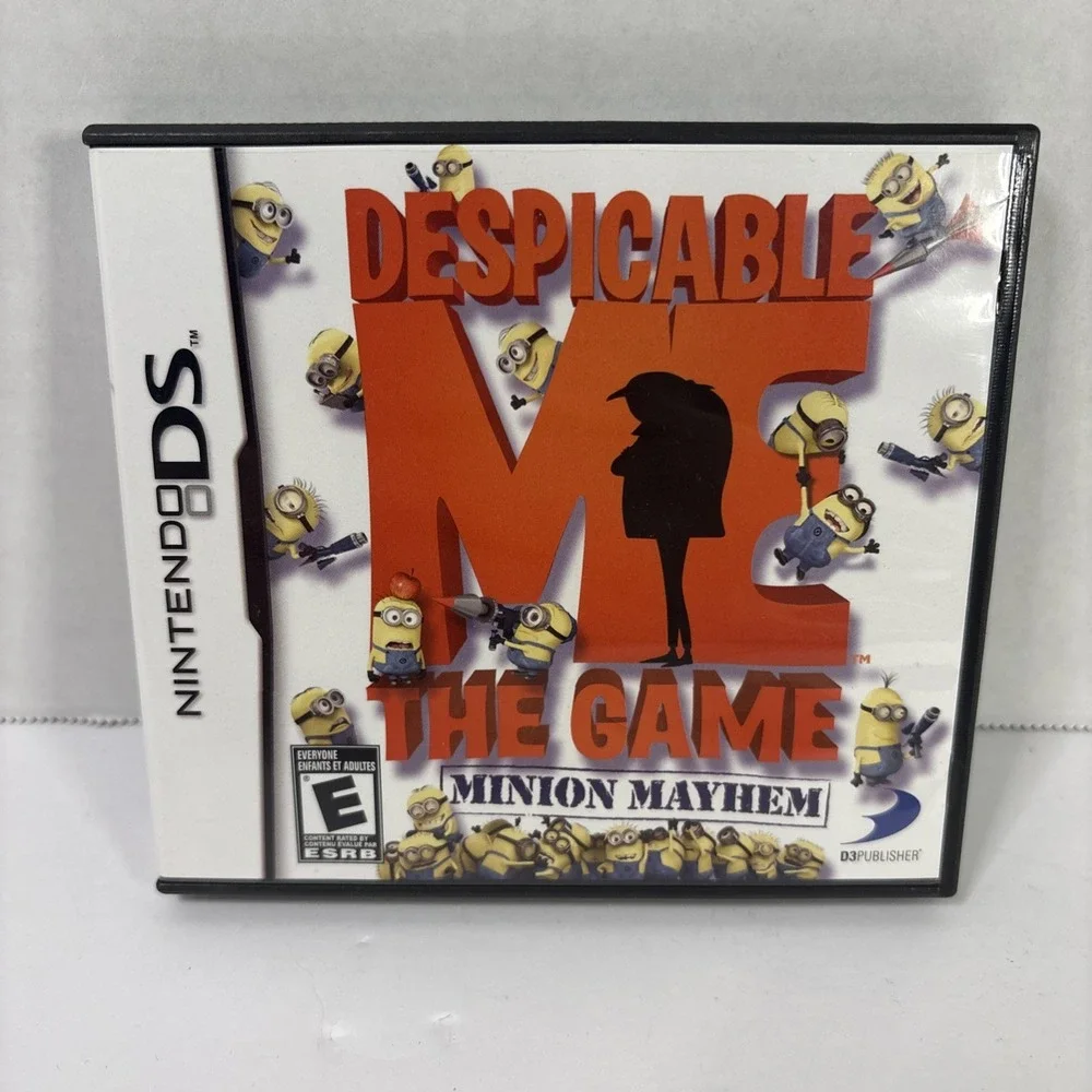 Despicable Me The Game Minion Mayhem Nintendo DS CIB Complete D3Publisher